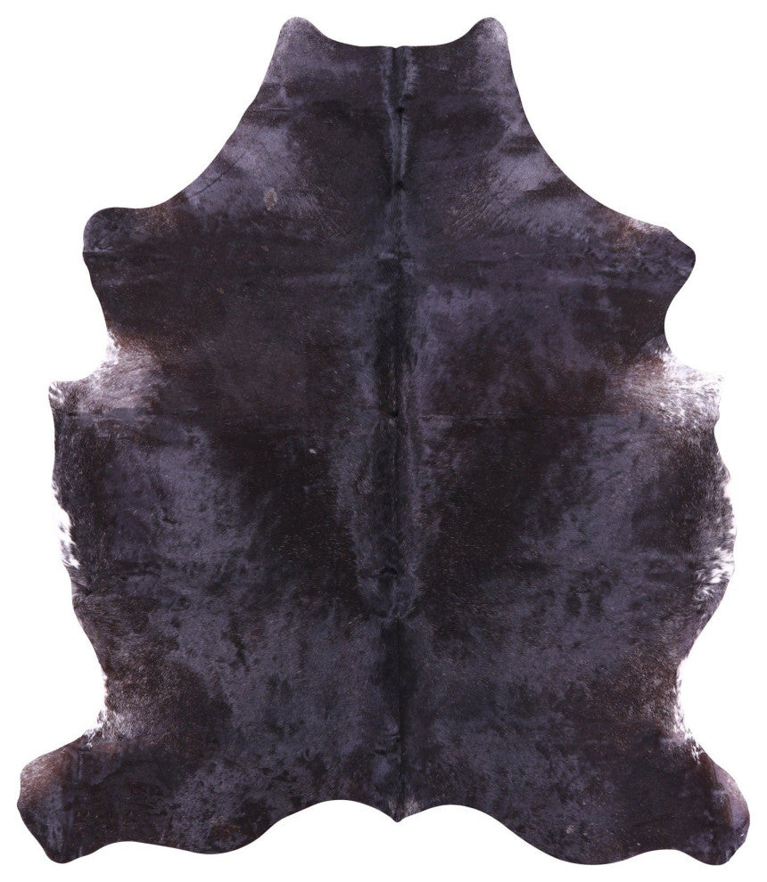 6' 8" X 5' 9" Natural Cowhide Rug C1819