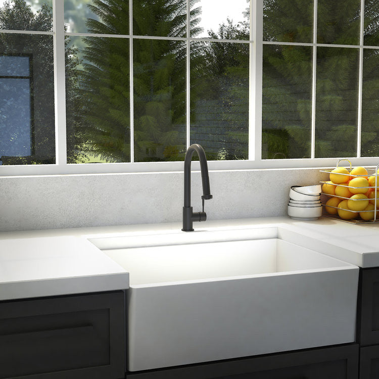ZLINE Monet Kitchen Faucet in Matte Black (MON-KF-MB)