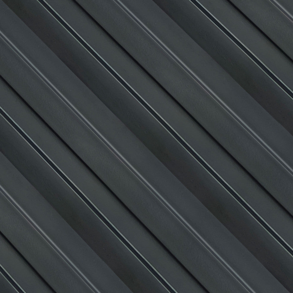 Waterproof Slat Panel, Black, Pack of 6