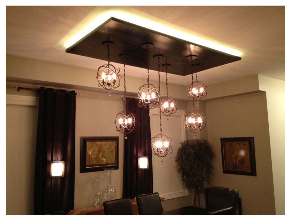 Crystorama Solaris English Bronze Mini Chandelier Transitional Solaris