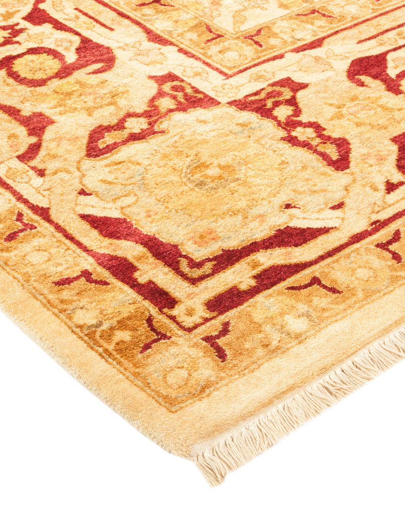 Mogul, One-of-a-Kind Hand-Knotted Area Rug Ivory, 9'3"x11'6"