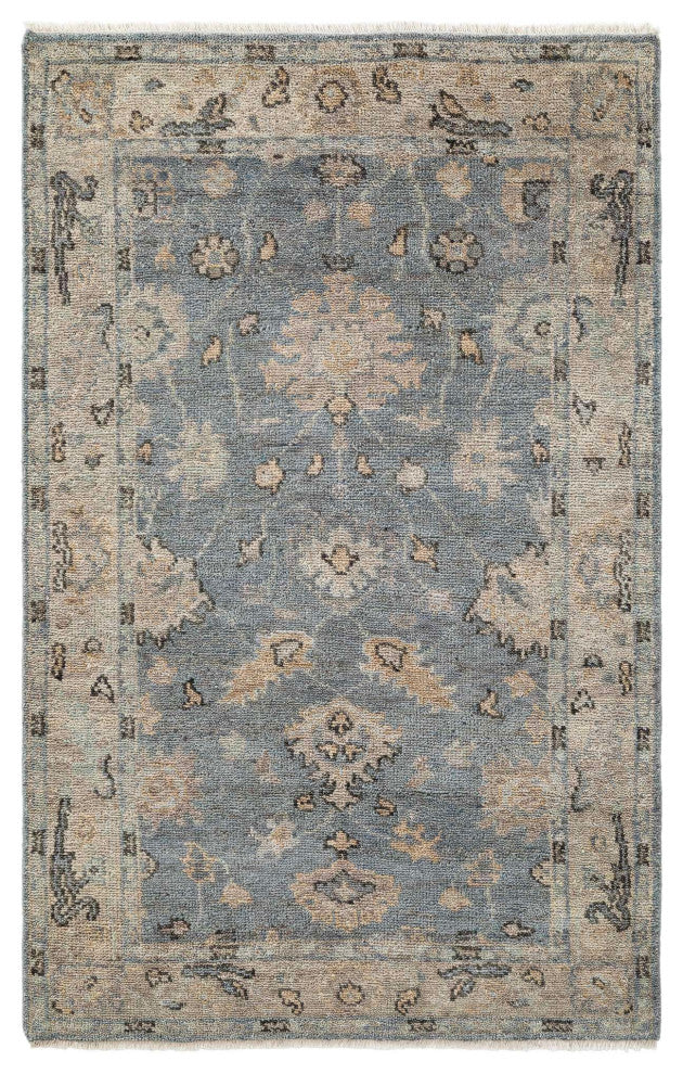 Shirin Leif Area Rug, Blue, 2'x3'