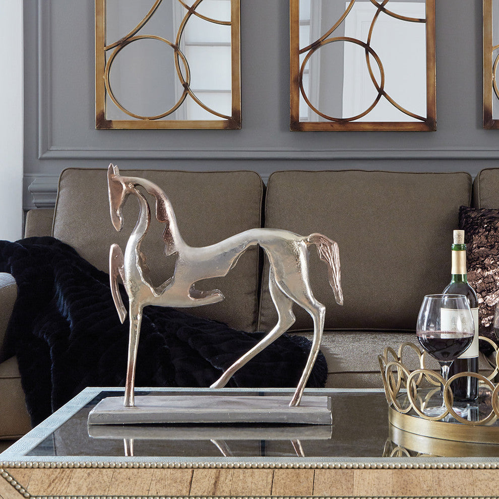 Howard Elliott Aluminum Horse Sculpture