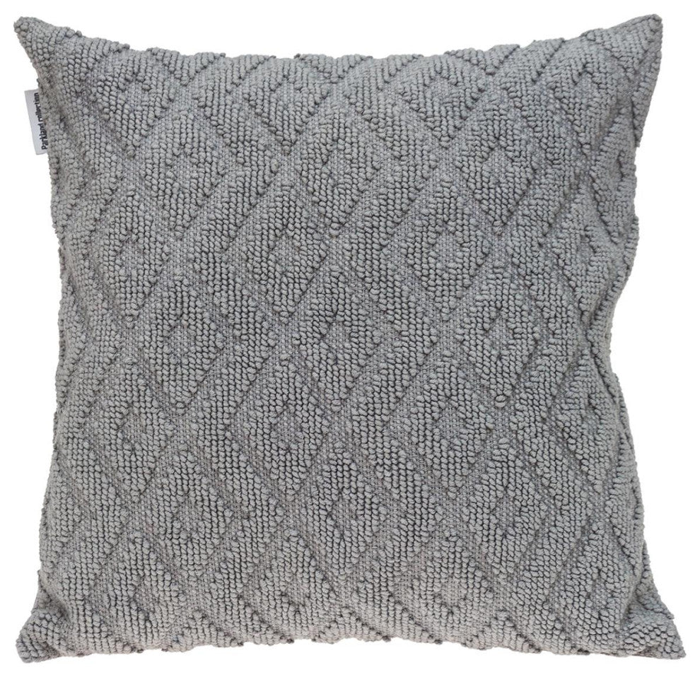 Parkland Collection Sorrel Gray Throw Pillow