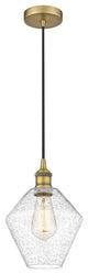 Innovations 616-1P-BB-G654-8-LED 1-Light Mini Pendant, Brushed Brass