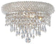 Elegant Primo Wall Sconce, Chrome Finish With Royal Cut Crystal