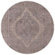 Ahgly Company Indoor Round Mid-Century Modern Area Rugs, 7' Round