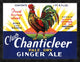 "Club Chanticleer Pale Dry Ginger Ale"  by Vintage Booze Labels, 32x25"