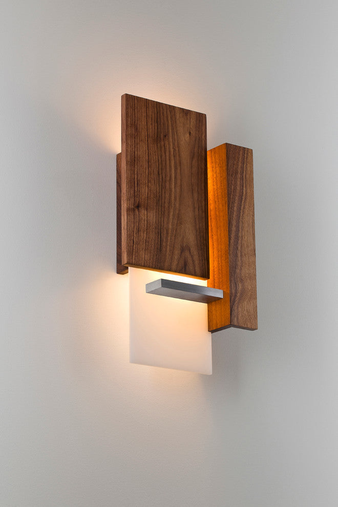 Vesper - LED Wall Sconce, Wood: Oiled Walnut