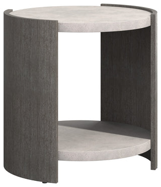 Bernhardt Prado Side Table, Porcini Finish