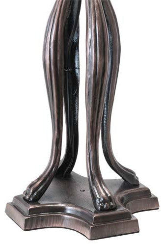 Meyda Lighting 228801 32" High Roseborder Table Lamp