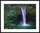 Rainbow Falls Cascading Into Pool, Big Island, Hawaii, 38"x30"