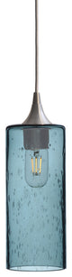 515 Lunar: Single Pendant Light, Slate Gray, Brushed Nickel, 4 Watt