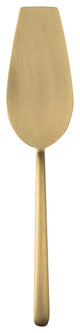 Linea Cake Server, Ice Gold