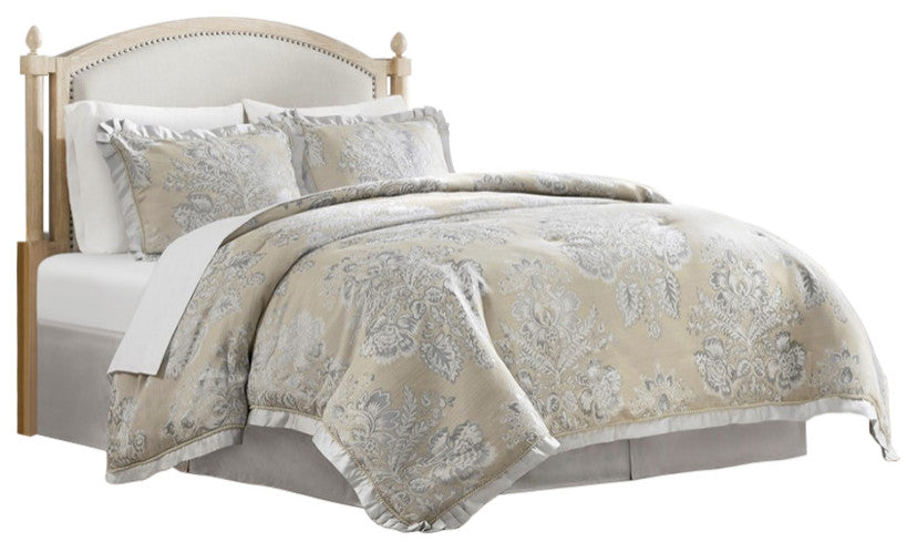 Croscill Loretta Traditional 4-Piece Comforter Set, King