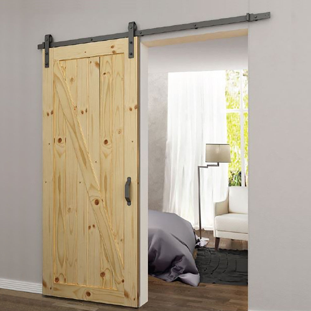 Barn Door Kimberly Bay, Black, 78"