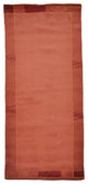 Hand Knotted Tibbati Wool Area Rug Contemporary Dark Orange