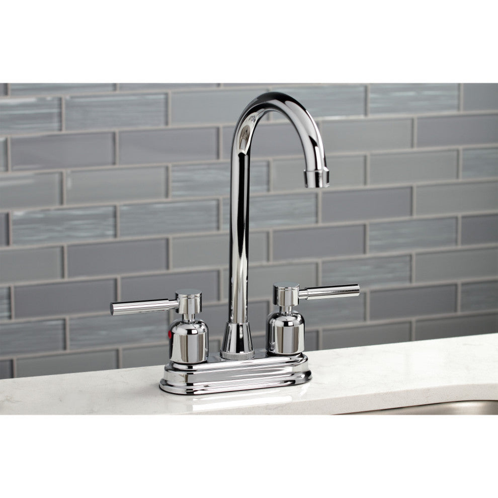 Kingston Brass KB8491DL Concord Bar Faucet, Polished Chrome