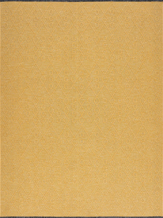 Aliana Transitional Geometric Gold Indoor Rectangle Area Rug 8x10