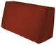 Duobed Sofa Back Pillow, 36", Brick Red, 30"