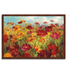 "Cosmos In The Field" By Danhui Nai, Framed Painting Print, Ready To Hang