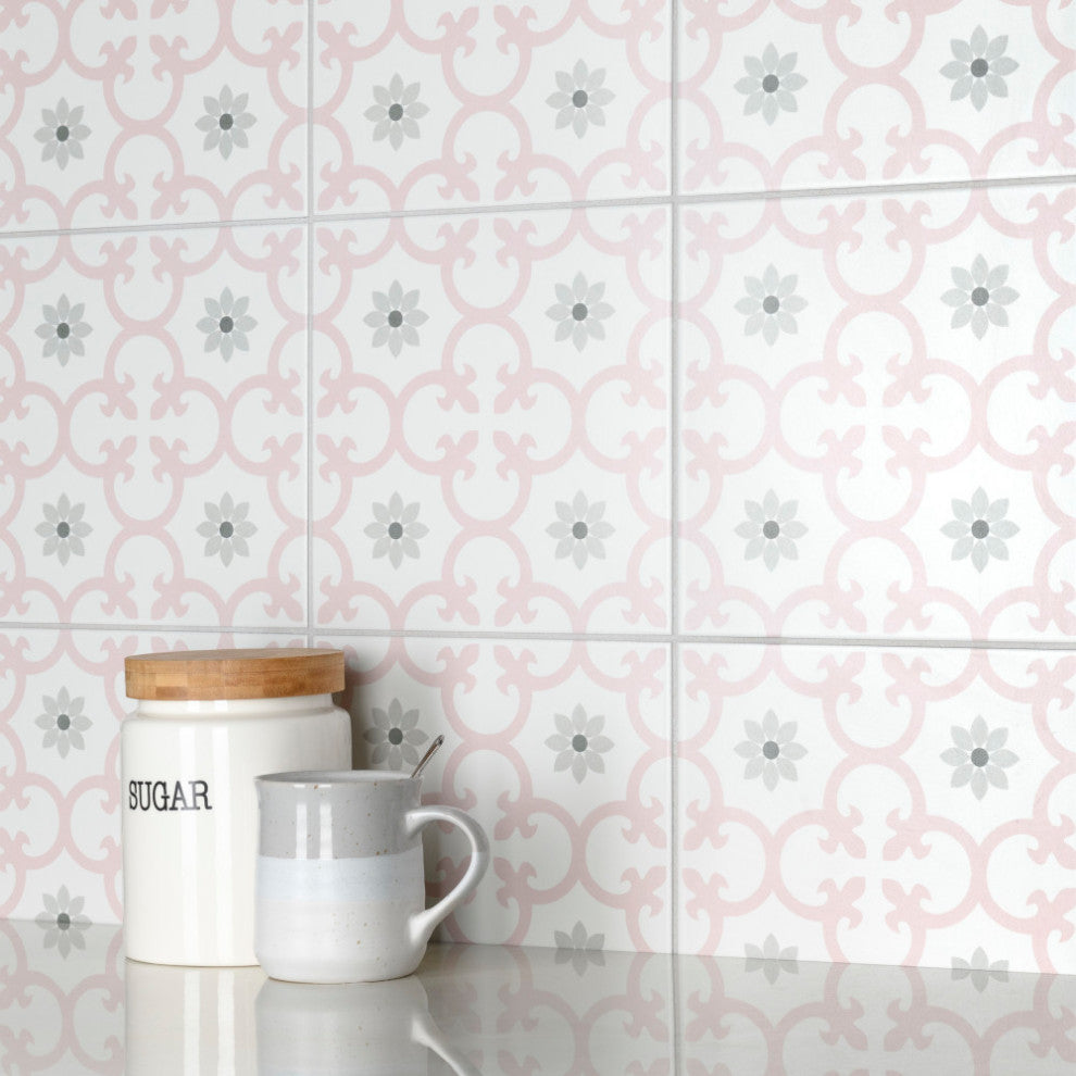Daria Rose Porcelain Floor and Wall Tile