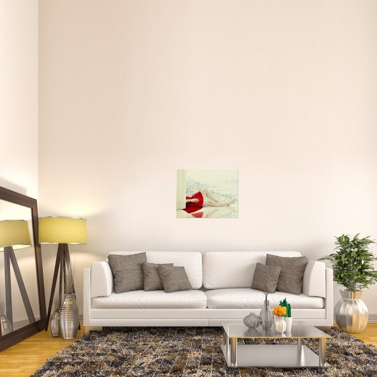 "Lazy Afternoon" Stretched Canvas Giclee by Ambra, 28x22"
