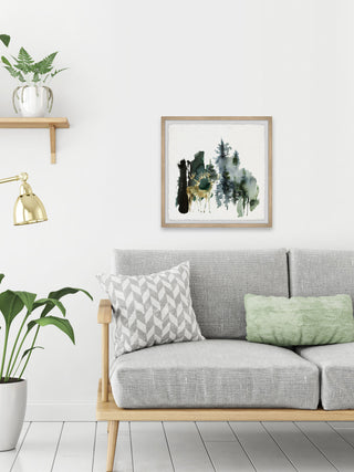 "Adventure Starts" Framed Painting Print, 12x12