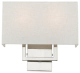 Pierson 2 Light Brushed Nickel ADA Wall Sconce