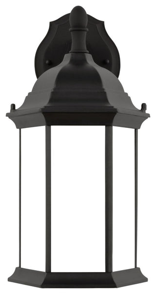 Generation Lighting 8938701 Sevier 16" Tall Outdoor Wall Sconce - Black