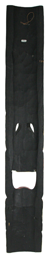 Set of 3 Hand Carved 39 Inch Tall Island Style Polynesian Tiki Masks