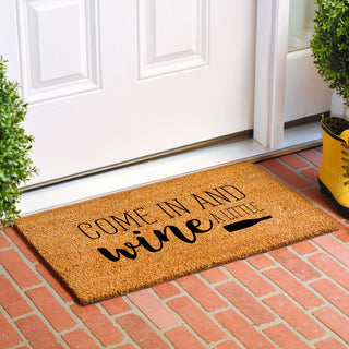 Calloway Mills Wine A Little Doormat, 30"x48"