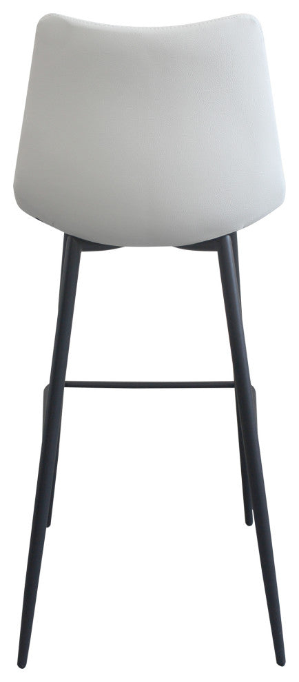 Contemporary Alibi Barstool Ivory - M2 - White