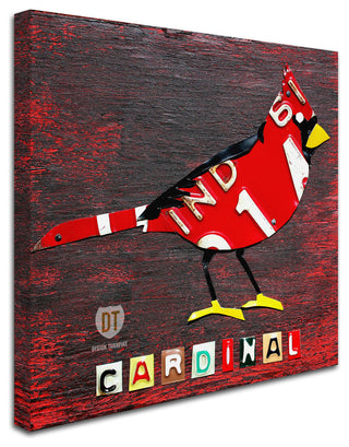 "Indiana Cardinal" Canvas Art by Design Turnpike