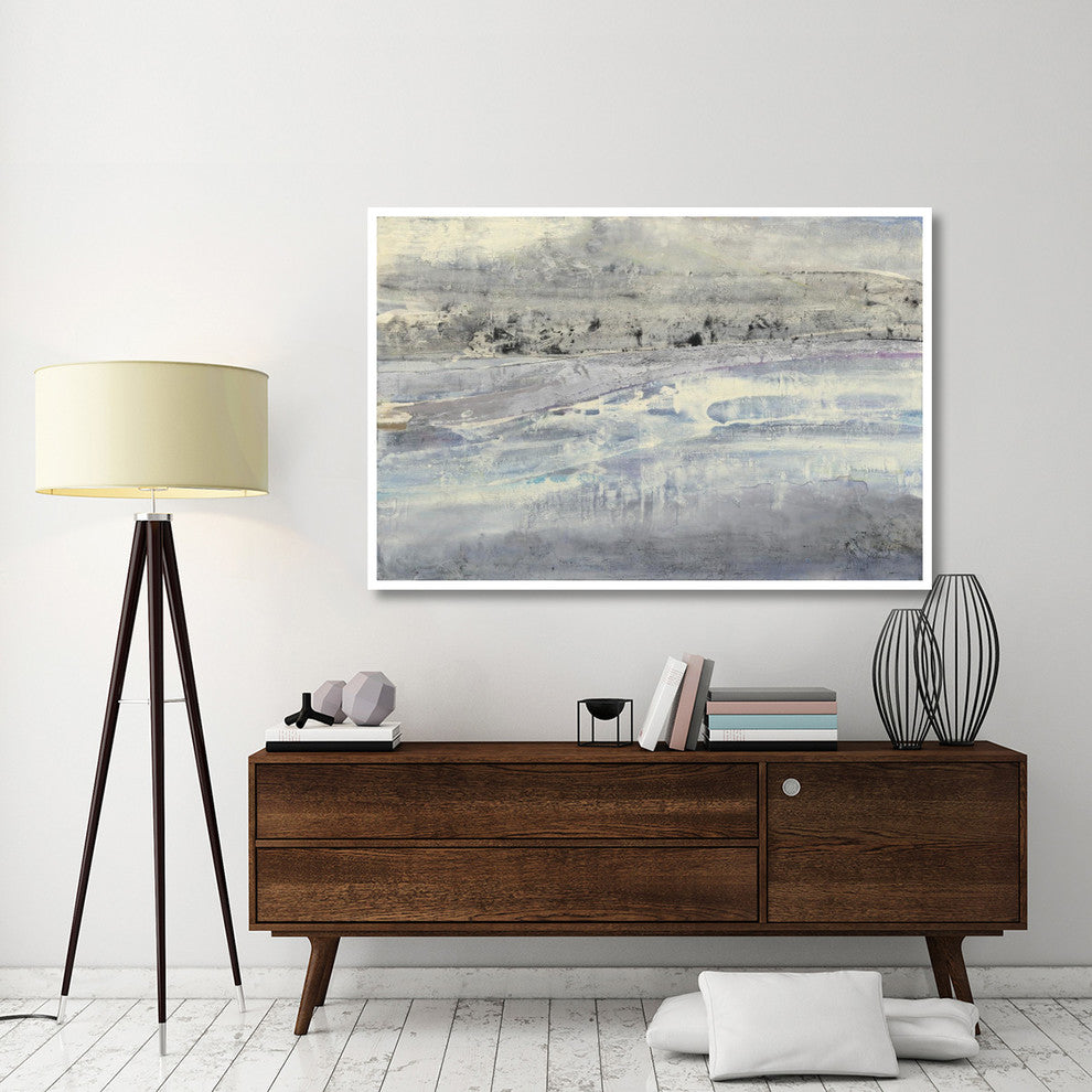 "Silver Horizon" Digital Paper Print by Albena Hristova, 62"x42"