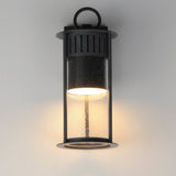 Maxim 30632 Windsor 15" Tall Outdoor Wall Sconce - Black Patina