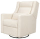 Kiwi Plus Power Glider Recliner w/ Power Headrest, Performance Ivory Boucle