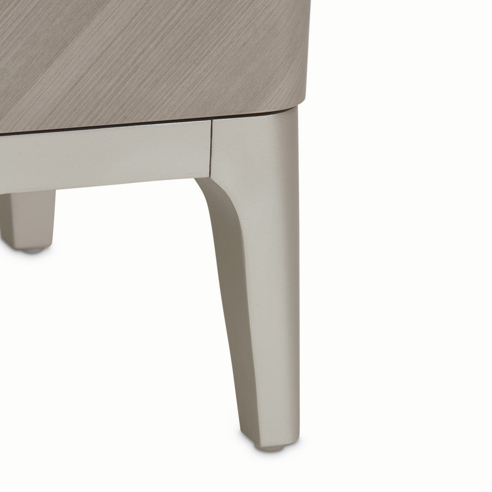 Lanterna Nightstand - Silver Mist