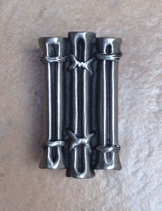 Bamboo Knob, Antique Bronze
