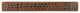 Premier Copper Products T18DBH_PKG4 1" x 8" Hammered Copper Tile - Quantity 4