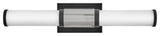 Hinkley Lighting 50062 Zevi 2 Light 23"W LED Bath Bar - Black / Chrome