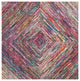 Safavieh Nantucket Collection NAN513 Rug, Multi, 4' Square