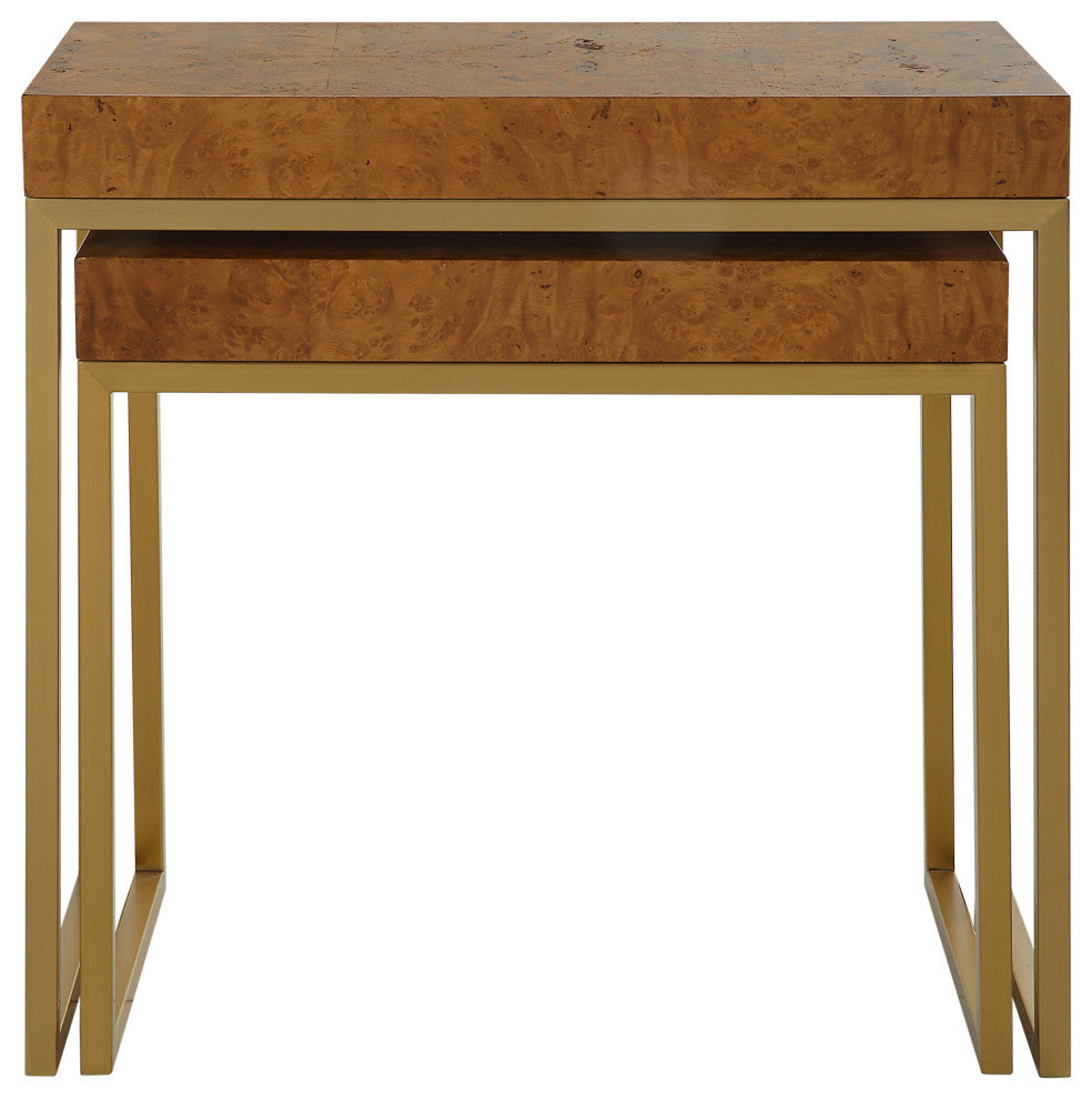 Full product view on white background; shows nesting tables from a frontal perspective.