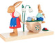 Dregeno Easter Ornament- Rabbit Mother and Son