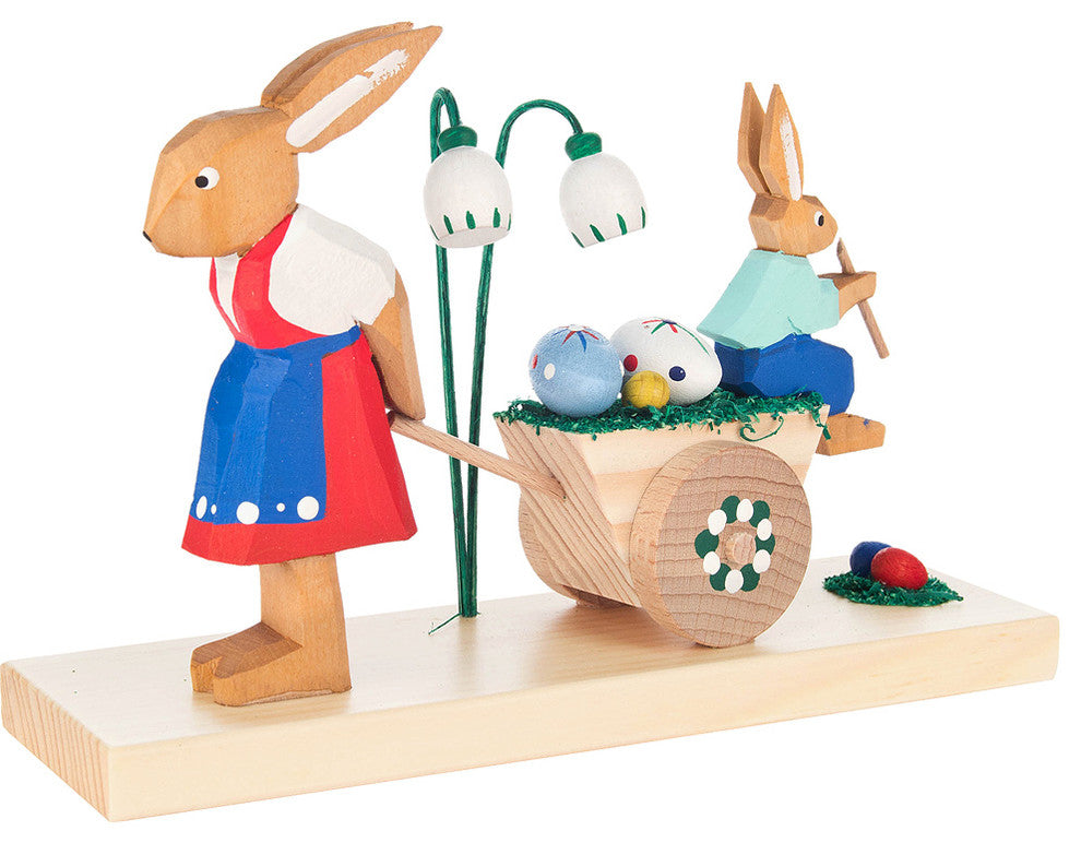 Dregeno Easter Ornament- Rabbit Mother and Son