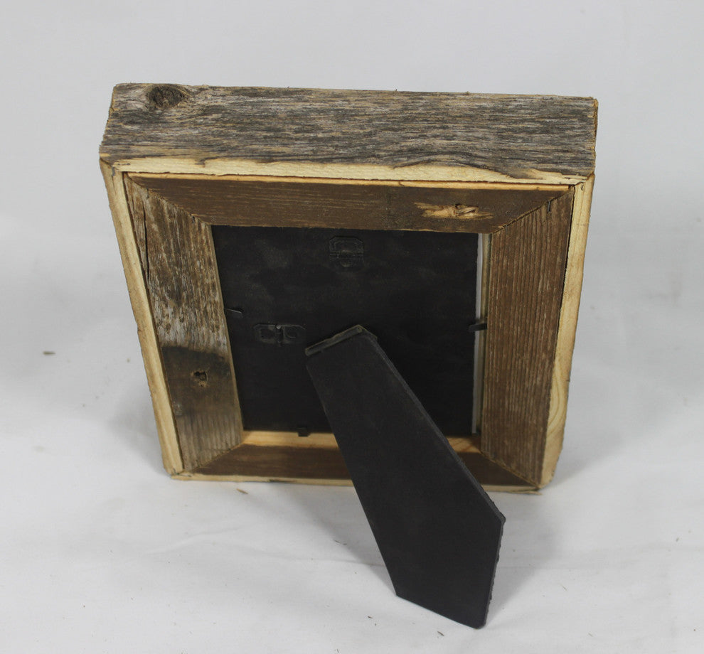 Willits Signature Barn Wood Reclaimed Wood Photo Frame, 4"x6"