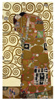 "The Stoclet Frieze (right)" Digital Paper Print by Gustav Klimt, 14"x26"