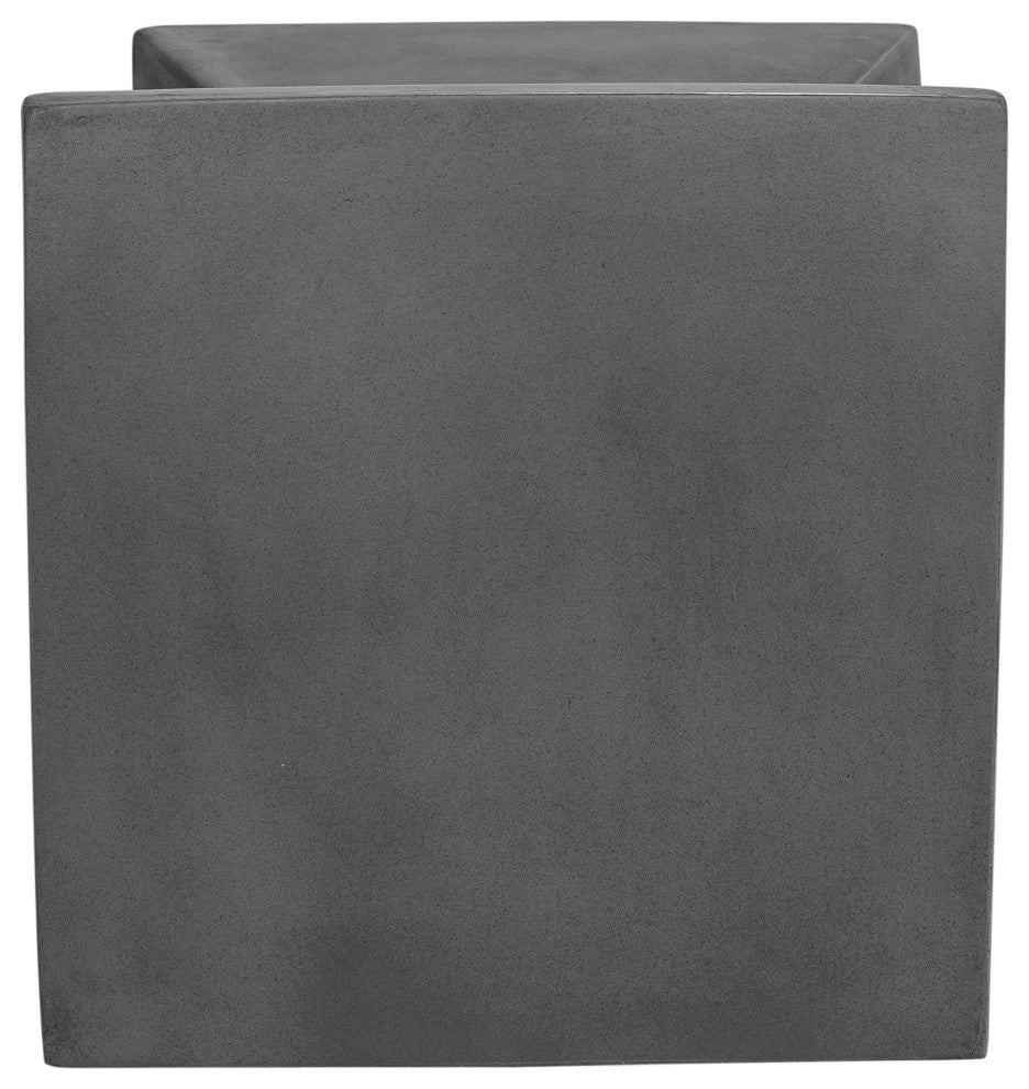 Contemporary Xero Concrete Stool Lava Grey - Grey