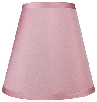 Faux Silk Empire Lamp Shade 5x9x8.5", Pink