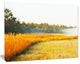 Amazing Yellow Mountain Meadow, Extra Large Landscape Canvas Art, 20"x12"